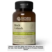 Nature's Sunshine Black Cohosh 100 Capsules