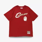 BAPE A Bathing Ape x Mitchell & Ness x NBA 'Cavs / Cleveland Cavaliers' Tee Burg