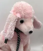 Brigitte Pink Poodle Beanie Buddy