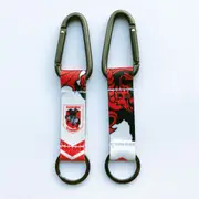 St George Dragons NRL Carabiner Team Logo Keyring