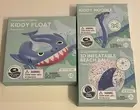 NEW Coconut Grove Blue SHARK Pool Float Kiddy Noodle Sparkle Beach Ball 3pc