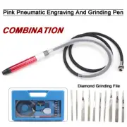 1/8" Air Pencil Die Grinder Kit Micro Polisher Stones Cutting Engraving Grinding