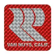 Robinson - Early PRISM Van Nuys - RED Head tube decal - old school bmx