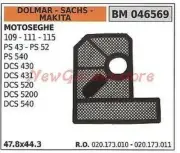 Air Filter Dolmar for Chainsaw 109 111 115 Ps 43 52 046569