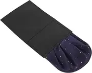 [WOFASHPURET] Men's Silk Handkerchief Round Shape Suit Pocket Square Pre-folded Design for Formal Wear
