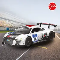 在飛比找momo購物網優惠-【Audi 奧迪】2.4G 1:14 AUDI R8 LMS