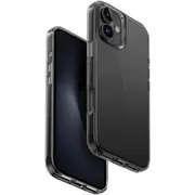 Uniq iPhone 16 Plus (6.7") Air Fender Case - Grey Tinted Lightweight - Raised Lens Bezel to Shield Back Camera [UNIQ-IP6.7(2024)-AIRFGRY]