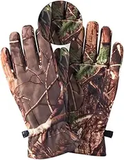 [Kisangel] 1 Pair Hunting Gloves Riding Gear for Men Men's Gloves Mens Fingerless Gloves Camouflage Hunting Gloves Outdoor Hunting Camouflage Gear Skiing Gloves Anti- Gloves Touch Screen