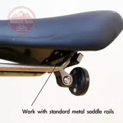 Bicycle Rear Radar Mount for Bicycle Saddle Rails, GoPro Mount Tail Lights Mount