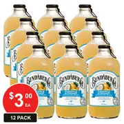 BUNDABERG 375mL SPARKLING DRINK PINEAPPLE & COCONUT 12 PACK