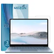 [3 Pack] MEZON Ultra Clear Film Screen Protector for Microsoft Surface Laptop Go (12.4") – Case and Surface Pen Friendly, Shock Absorption – FREE EXPRESS