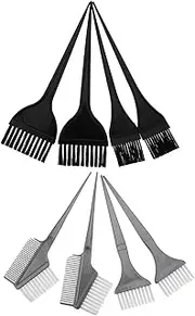 OSOLADY Hair Dye Brush Set: 8pcs Kit Applicator Comb for Highlights Micro Braiding