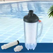 Aquabuddy Pool Leaf Canister Cleaner Suction Catcher In-ground Swimming Pool New
