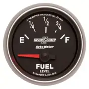 Auto Meter 3613 Sport-Comp II2-1/16" Fuel Level Gauge - 0-90 Ohms