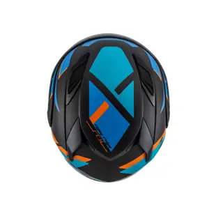 【SOL Helmets】SM-5可掀式安全帽 (裂變_消光黑/藍橘) ｜ SOL安全帽官方商城