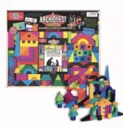 T.S. Shure ArchiQuest Modern & Post-Modern Architecture Wooden Building Blocks