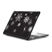 MacBook Pro 13-inch (M1 / M2 / Intel) Impact Case Snowflakes Dark