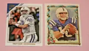 PEYTON MANNING (2) 2023 TOPPS COMPOSITE GALLERY & ALLEN GINTER #382 &406 COLTS