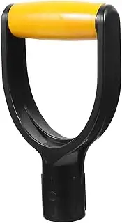 TEHAUX D Shaped Plastic Shovel Handle Replacement Forks Grip for Spades Long-Lasting Comfortable Grip