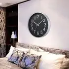 30cm Clock Easy To Read Numerals High-Transparent Glass Modern Style Clock