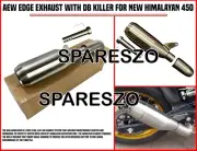 "AEW EDGE EXHAUST WITH DB KILLER" FIT FOR ROYAL ENFIELD NEW HIMALAYAN 450 (for: Royal Enfield)