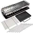 Hibachi Grill Outdoor - Yakitori Grill - Japanese grill tabletop charcoal gri...