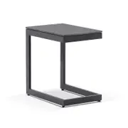 Santorini Outdoor Ceramic And Aluminium Side Table