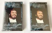 The Definitive Pavarotti Collection Cassettes NEW Vol 2 Vol 3 Luciano Pavarotti