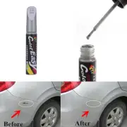 Silver Car Paint Repair Pen Clear Scratch Remover Touch Up Pen Brush Tool Parts