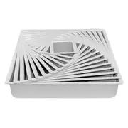 10in Mondo Pro Square Cake Pan 3in Deep