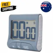 Large LCD Kitchen Timer Digital Display Screen Magnetic COUNT DOWN Sport Alarm