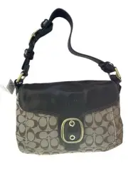 RARE! Coach Bleecker Soho Shoulder Bag Signature Jacquard Handbag Purse BNWT