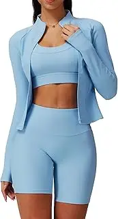 MUMANAIXI Seamless Moisture-Wicking Workout Set for Women Sportswear, Athletic Activewear