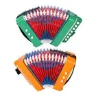 Kids Accordion Toy Lightweight Easy To Play 7 Keys Button Accordion for Beginner