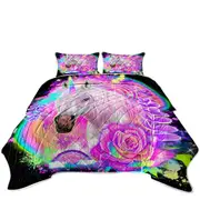 Fantasy Art Unicorn Spirit Coverlet