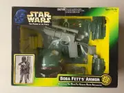 Star Wars Boba Fett Armor Set Helmet Blaster Gauntlets Kenner 1997 New & Sealed