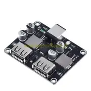 12V 24V 2 Channel to QC3.0 2.0 Fast Charger DC Step-Down Buck Converter Module