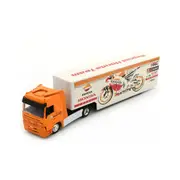 NewRay Licensed 1:43 Scale Mercedes Honda Repsol Team Truck Diecast Model Orange