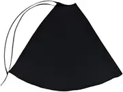Generic 1/12 Scale Action Figure Cape Outfit for 6 Inch Male Figures , Black