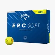 CALLAWAY ERC SOFT TT YELLOW 3 DOZEN GOLF BALLS - NEW 2025 BALL - VALUE PLUS!