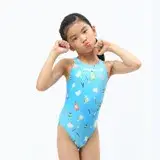 在飛比找遠傳friDay購物優惠-≡MARIUM≡ 小女競賽型泳裝 MAR-A8071WJ
