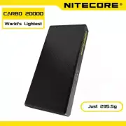 NITECORE CARBO 20000 Lightweight 20000mAh Power Bank USB-C PD Quick Charging