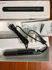 Elchim flat iron titanium ionic ceramic natural infrared NEW with box