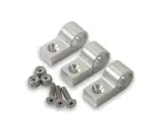Fits 3/8in Mach. Alum Clamp Clear