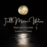 Full Moon Water made with Rain Water - Perfect for Lunar & Money Magick -