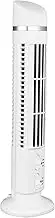 gernie Bladeless Tower Fan Usb Vertical Desk Fan for Student Home Office, Tower Fans (White), gerniew4503kt2yg-12