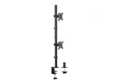 mbeat activiva Dual-Screen Articulating Vertical Monitor Arm is designed for ultimate workspace efficiency and ergonomic comfort