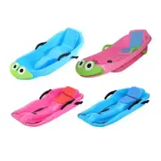Heavy Duty Snow Sled Durable Grass Sand Slider Sledge Snowboard Skiing Board