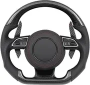 Car Steering Wheel ，Compatible With R8 TT A3 A4 A5 A1 A6 A7 A8 RS3 RS4 RS5 S3 S4 S5 RS6 RS7