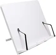 jojofuny Book Stand Easel Holder for Tablets Magazines Cookbooks Adjustable Display Stand for Hands Reading Compact Design for Home Office Use